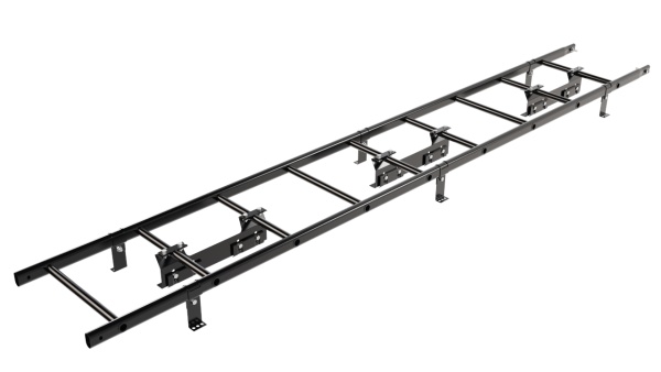 Лестница кровельная Borge, для фальцевой кровли, L=2700 мм RAL 9005