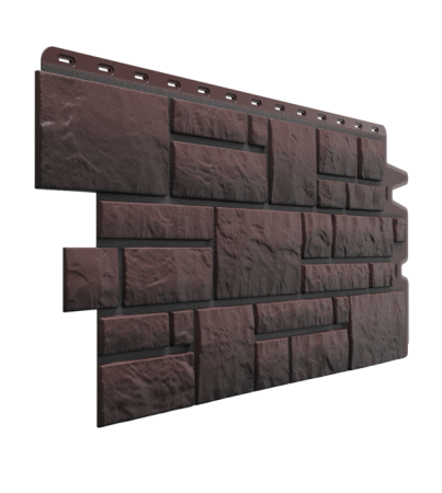 Фасадные панели Docke Burg, 1072х472 мм Premium, цвет: тёмный