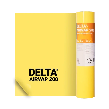 DELTA-AIRVAP 200 универсальная пароизоляционная плёнка, 100 м²