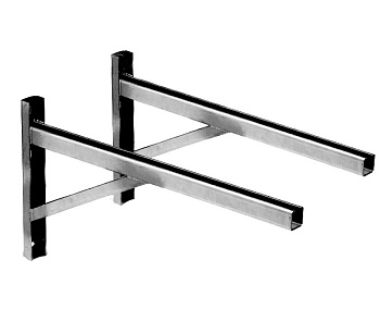 Опорная консоль 820 мм Schiedel Permeter 25 серый