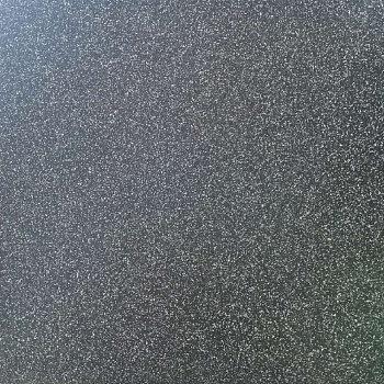 Керамогранит, Пиастрелла, 600х600х10 мм, калиброванный, Соль-перец SP 618, матовый, черный