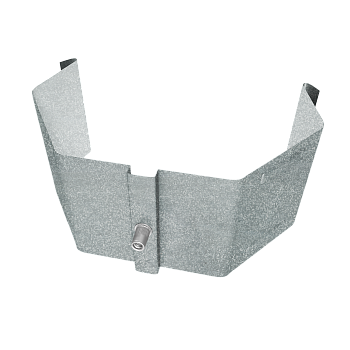 Кронштейн крепления трубы на кирпич Vortex Lite, Ø 130 мм, Zn