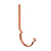 Крюк желоба удлиненный усиленный 230 мм, Aquasystem Элит Ø 150 мм, медь
