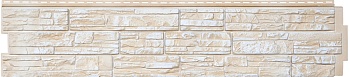 Фасадная панель Я фасад, Крымский сланец 1535 х 345 мм, Classic, цвет: слоновая кость