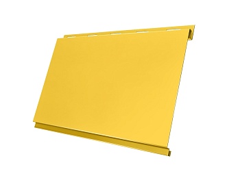 Металлический сайдинг Grand Line, Вертикаль Classic 0.45 мм, PE, RAL 1018