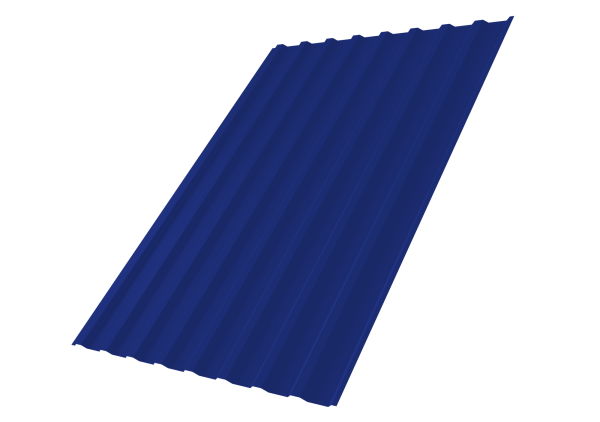 Профилированный лист GL C20 B, 0.45 мм, PE, RAL 5002