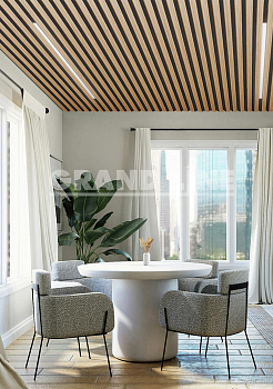 GL Комплект кубообразного потолка 30х30, L=2000 мм 0.4 мм, Al, Honey Wood