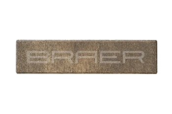 Тротуарная плитка Braer Паркет 60 мм 200х50 мм, цвет: Color Mix Каштан