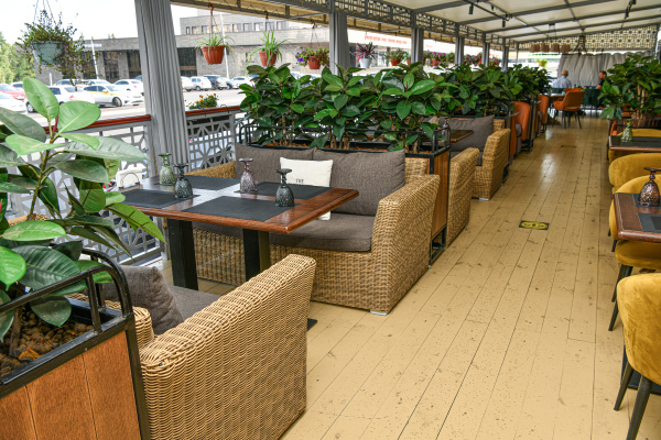 Диван 2-местный из искусственного ротанга, Капучино соломенный