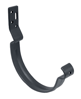 Крюк желоба короткий полоса, Grand Line Ø 150 мм, RAL 7024