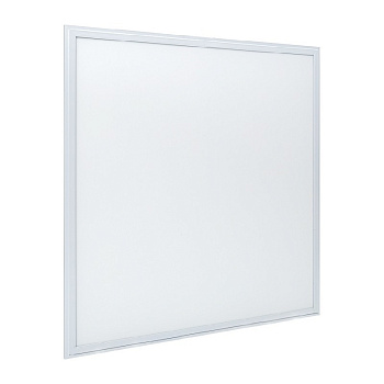 Светодиодная панель LED EKF, ультратонкая,  модульный потолок, 595х595, opal, 4000 К, 36Вт корпус: белый