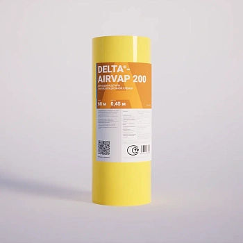DELTA-AIRVAP 200 универсальная пароизоляционная плёнка, 0.45х60, 27 м²
