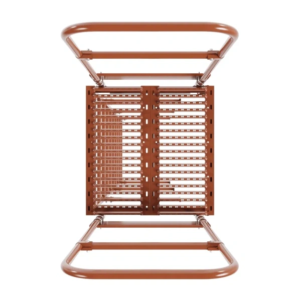 Площадка переходная Borge, высота поручня 1200, мостик 800х800 мм RAL 8004