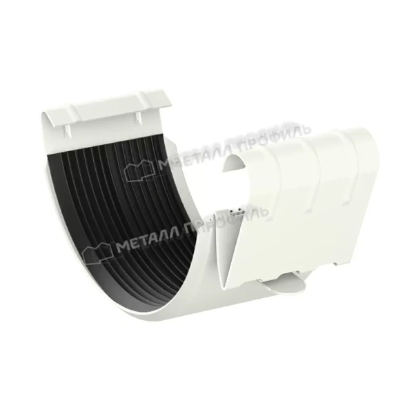 Соединитель желоба Ø150 мм Металл Профиль Foramina, PUR, RAL 9010