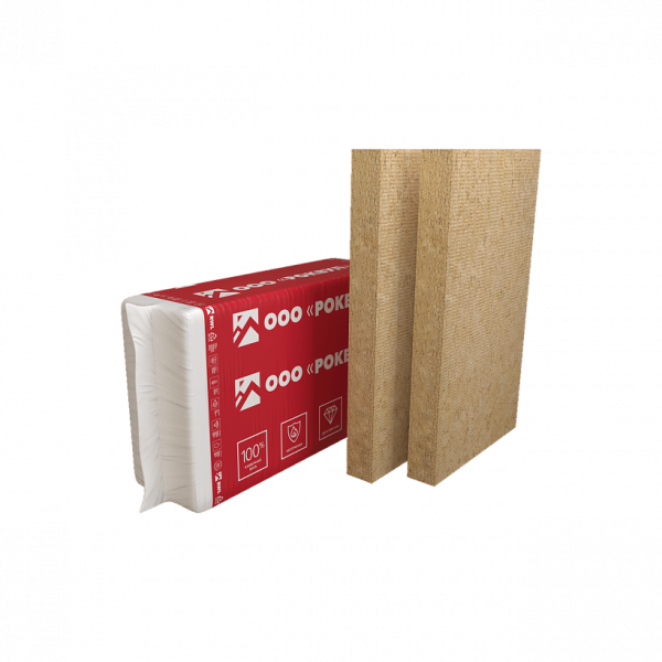 Rockwool Каркас Баттс, 100х600х1000 мм, 3.6 м², 0.36 м³ уп