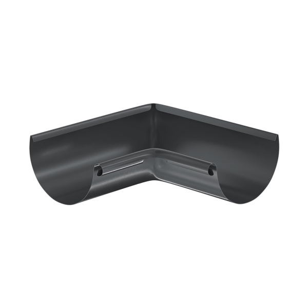 Угол желоба внутренний 90° Aquasystem Премиум Ø150 мм, PU, RAL 7024