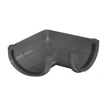 Угол желоба универсальный 90°, Технониколь, оптима Ø 120 мм, цвет: серый