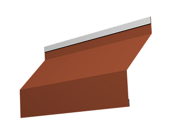 Ламель для забора жалюзи, Milan Slim 0.5 мм, Satin Matt TX, RAL 8004