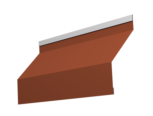 Ламель для забора жалюзи, Milan Slim 0.5 мм, Satin Matt TX, RAL 8004