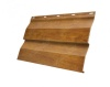 Металический сайдинг Grand Line, корабельная доска 0.45 мм, Print Elite, Golden Wood TwinColor