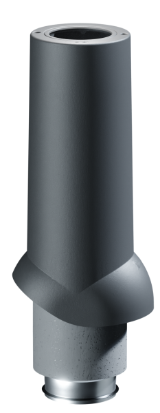 Вентиляционный выход канализации Docke, 110/ ИЗ/ 500 черный