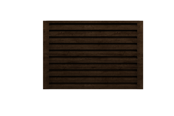 Ламель для забора жалюзи, Милан Слим, 0.45 мм, Print Elite, Antique Wood TwinColor