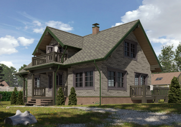 Битумная черепица, Docke, Eurasia, Шестигранник цвет: зеленый, 3 м² / уп.