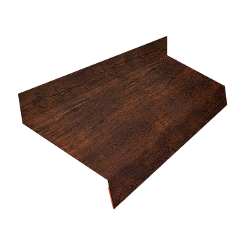 Отлив простой GL, 50 мм 0.45 мм, Print Premium, Cherry Wood Dark FTC, L=3000 мм