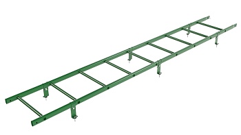 Лестница кровельная Borge, универсальная, L=2700 мм RAL 6002