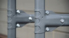 Лестница стеновая, универсальная Roofsystems Prestige 600, L= 3000 мм RAL 7040