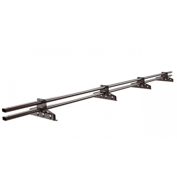 Снегозадержатель для фальцевой кровли Borge L=3000 мм, 4 опоры, 2 трубы, овал 25х45 NL 807