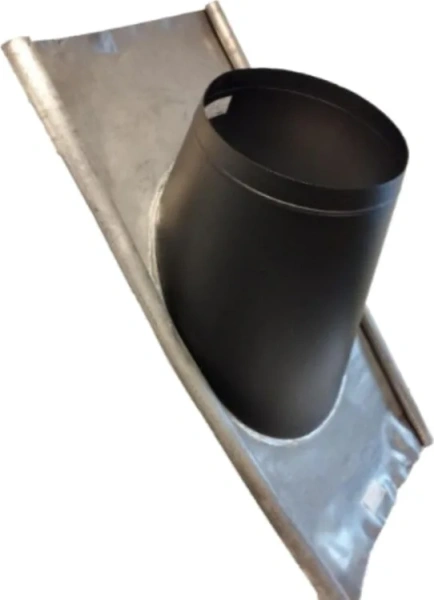 Проход через крышу 36–45°, Schiedel Permeter 25/50, Ø350 мм, к внут.Ø200 черный