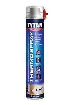 Пена монтажная Tytan THERMOSPRAY , 870 мл