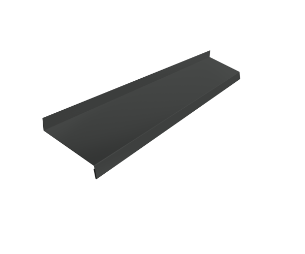 Отлив простой GL, 100 мм 0.45 мм, РЕ-Double, RAL 7016, L= 3000 мм