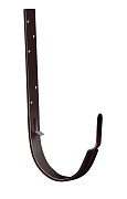 Кронштейн желоба длинный Grand Line Ø 125 мм PE, RAL 8017