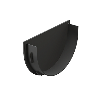 Заглушка воронки универсальная, Docke Premium, Ø120 мм, цвет: графит