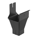 Воронка квадратная, Galeco STAL 2 125/80 х 80 мм, RAL 7024