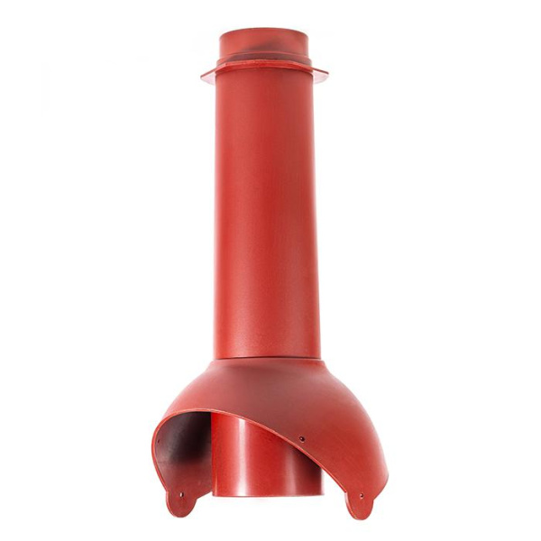 Вентиляционный выход канализации Krovent Pipe-VT 110 мм красный