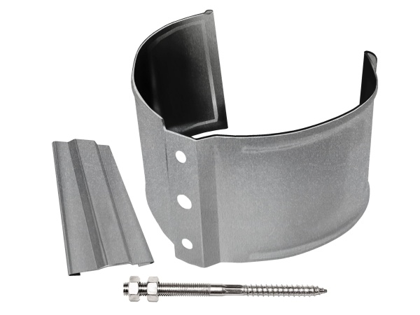 Кронштейн трубы на кирпич Grand Line Ø 90 мм, Zn