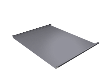 Фальц двойной стоячий Grand Line, 0.45 мм, Drap, RAL 7004