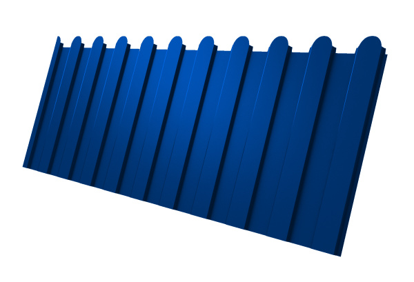 Профилированный лист GL C8 A, фигурный, 0.45 мм, PE, RAL 5002