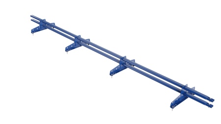 Снегозадержатель на металлочерепицу BORGE, L=3000 мм, RAL 5005