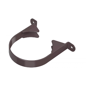 Хомут трубы, Технониколь, оптима Ø80 мм, цвет: темно-коричневый