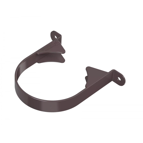 Хомут трубы, Технониколь, оптима Ø80 мм, цвет: темно-коричневый