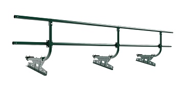 Ограждение кровельное для фальцевой кровли Borge, H=600 мм, L= 3000 мм RAL 6005