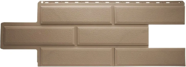 Фасадные панели Альта Профиль, Венеция ЭКО, 1260 х 460 мм цвет: бежевый