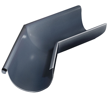 Угол желоба внешний 135°, Grand Line Ø 150 мм, RAL 7024