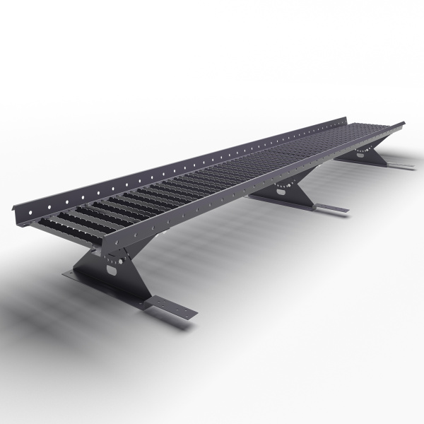 Мостик кровельный для композитной черепицы Roofsystems Prestige композит, L=2450 мм RAL 7024