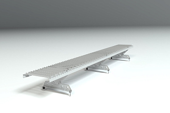Мостик кровельный универсальный Roofsystems Elite Smart, L=2450 мм RAL 7004