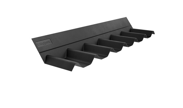 Фартук покрывающий Черепица Ондулин, черный